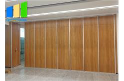 China Office Temporary Divider Aluminum Frame Sliding Folding Movable Wall Partitions supplier