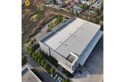China Industrial Prefabricated Steel Frame Contruction Buildings Large Span Steel Structure Warehouse supplier