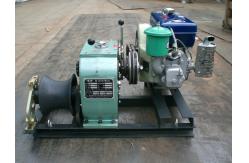 China Reversing Cable Winch Puller With Water Cooled Diesel Engine In Line Construction supplier