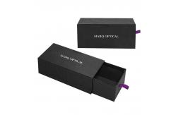 China Customer's Specific Requirement Sunglasses Packaging Box with Pull Out Sliding Drawer supplier