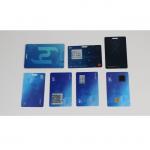 1.02 Inch Ink Screen Rechargeable Credit Card With Fingerprint for sale