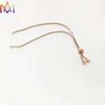 SS316 Adjustable Slider Chain Bracelet