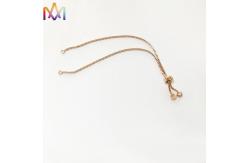 China SS316 Adjustable Slider Chain Bracelet supplier