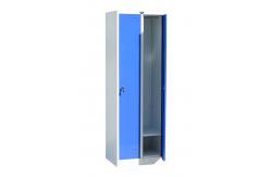 China two line two doors school hospital steel powder coating gym locker wardrobe supplier