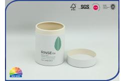 China White Paper Core C1S Printed Cylinder Containers Matte Lamination supplier