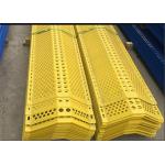 Perforated Mesh 4m Long Single Peak Wind Dust Suppression Fence for sale