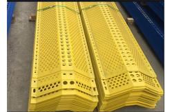 China Perforated Mesh 4m Long Single Peak Wind Dust Suppression Fence supplier