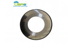 China Tungsten Carbide Disc Round Cutter Blades For Paper Cardboard Cutting Slitting supplier