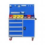 Mobile Tool Trolley Cabinet Tools Cabinet Set With Drawers and Hand for workshop garage use for sale