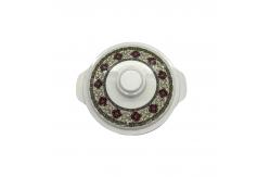China Durable Picnic Salad Bowl With Lid Tasteless Non Toxic With Ear supplier