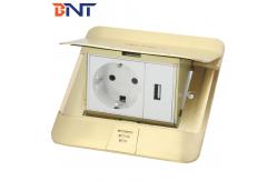 China usb connector waterproof design copper floor socket supplier