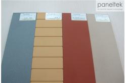 China Red / Yellow Exterior Wall Cladding Panels Anti - Fade With High Strength supplier