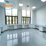 Grey Modular Chemistry Lab Workbench Alkali Resistant Multi Function