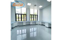 China Grey Modular Chemistry Lab Workbench Alkali Resistant Multi Function supplier