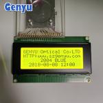 STN Yellow Green Monochrome LCD Display Module Screen 20x4 Character LCM 16pin