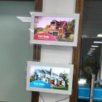 A3 Single Side LCD Screen Jcvision Light Boxes 7in Acrylic Aluminium for sale
