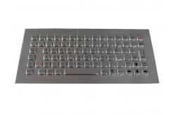 China IP65 Waterproof USB Panel Mount Keyboard Industrial Rugged Metal supplier