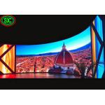 1000nits SMD2121 P3.91 Indoor Curved Led Display For Stage full color indoor led display for sale