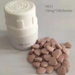 Boosting Exercise Endurance YK 11 Muscle Building Supplements labels and boxes