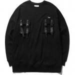 Autumn Casual Plain Dyed Plain Crew Neck Sweatshirt Without Hood for sale