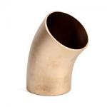 LR 45 Degree Elbow 1/2''- 36 Pipe Fittings CuNi 9010 Copper Nickel Elbows for sale