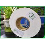 14mm 15mm Width Biodegradable FDA Food Grade Paper Roll 60gsm 80gsm 120gsm 135gsm For Disposable Paper Straw for sale