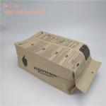 Heat Seal Microwave Paper Bag Popcorn Anti - Oil With Costomized Color for sale