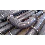 DN500 HDPE Pipeline With White And Blue Stripes For Dredging