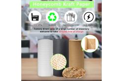 China 4 Roll Uncoated 38CM*100M Honeycomb Wrapping Paper Bio Degradable supplier