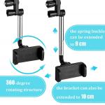 360 Degree Rotation Rear View Mirror Phone Holder Multifunctional 71mm width