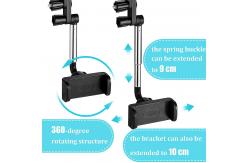 China 360 Degree Rotation Rear View Mirror Phone Holder Multifunctional 71mm width supplier