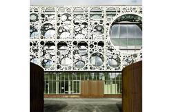 China Matt Black Facade Curtain Wall Metal Panel PVDF Coating Finished supplier
