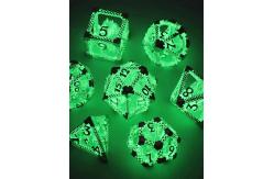 China Hot Selling Metal DND Dice Set Sharp Edge Resin Dice Led Luminous Dice supplier