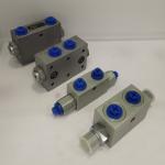 Dual Cartridge Piloted Check Valves Hydraulic Flange Type Check Valve for sale
