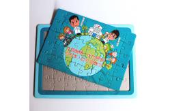 China Paper Small Print Jigsaw Puzzle From Personal Pictures Student School Support supplier