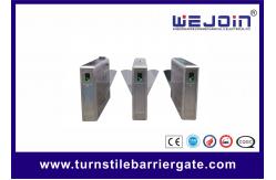 China Intelligent flap barrier with anti-reversing passing Flap  Barrier, manufacture of China supplier