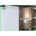One Side Cardboard Paper Roll / White Clay Coated C1S White Card paper Board In sheet for sale
