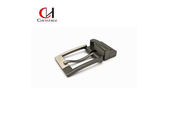 Unisex Rustproof Clamp Belt Buckles , Lightweight Belt Reversible Buckle