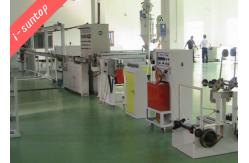 China 30kw Cable Sheathing Machine , Insulation Layer Wire Extruder Machine supplier
