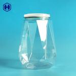 Durable Reusable Transparent Cylinder Container   Eco Friendly 1630ml for sale