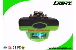 China 13000 Lux  Mining Cap Lights USB Rechargeable With OLED Screen Time Date Display supplier