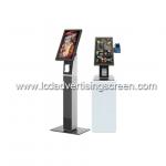 Restaurant 21.5inch Self Service Signage With Capacitive Touch Screen