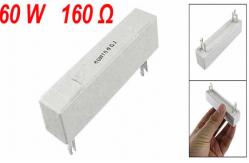 China High Alumina 100MR Cement Resistor 5 Watt For Printed Circuit Boards supplier