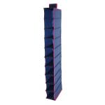 Strap Top 47 Inch 10 Shelf Hanging Shoe Organizer for sale