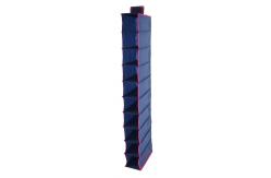 China Strap Top 47 Inch 10 Shelf Hanging Shoe Organizer supplier