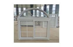 China Chinese Top Hardware UPVC Sliding Windows Custom Grill Design With Mosquito Net supplier