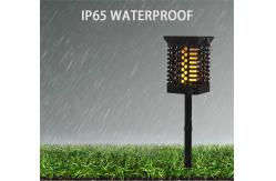 China FCC modern 95lm/w ABS LED Solar Landscape Light Solar Flicker Stake Light supplier