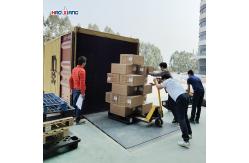 China 6T-20T Forklift Dock Plate Warehouse Dock Leveler With Push Button supplier