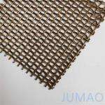 SS304 Copper Architectural Brass Mesh Building Curtain Wall for sale