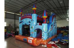 China Digital Printing Commercial Inflatable Combo With Undersea Theme supplier
